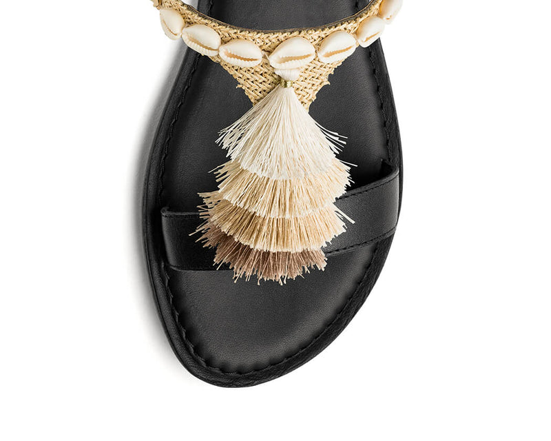 Tulum Tassle - Classic Riemen Black