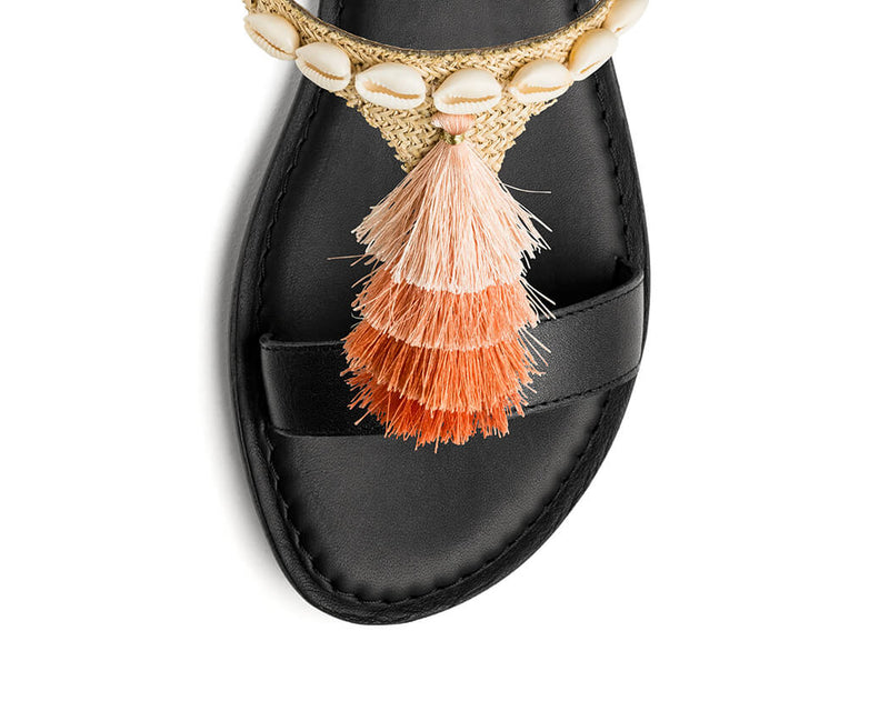 Tulum Tassle - Classic Riemen Black