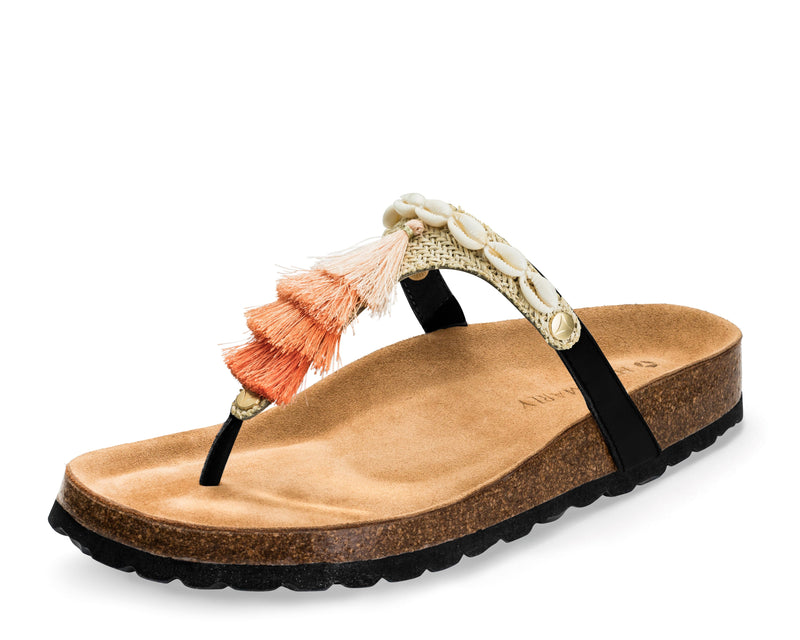 Tulum Tassle - Casual Black