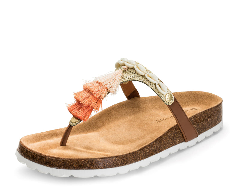 Tulum Tassle - Casual Cognac