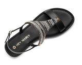 Ethno Beads - Classic Riemen Black