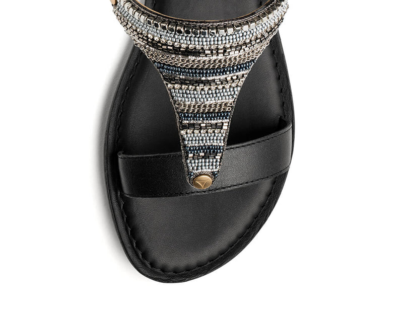 Ethno Beads - Classic Riemen Black