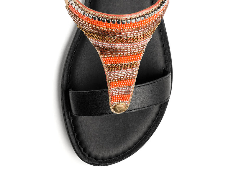 Ethno Beads - Classic Riemen Black