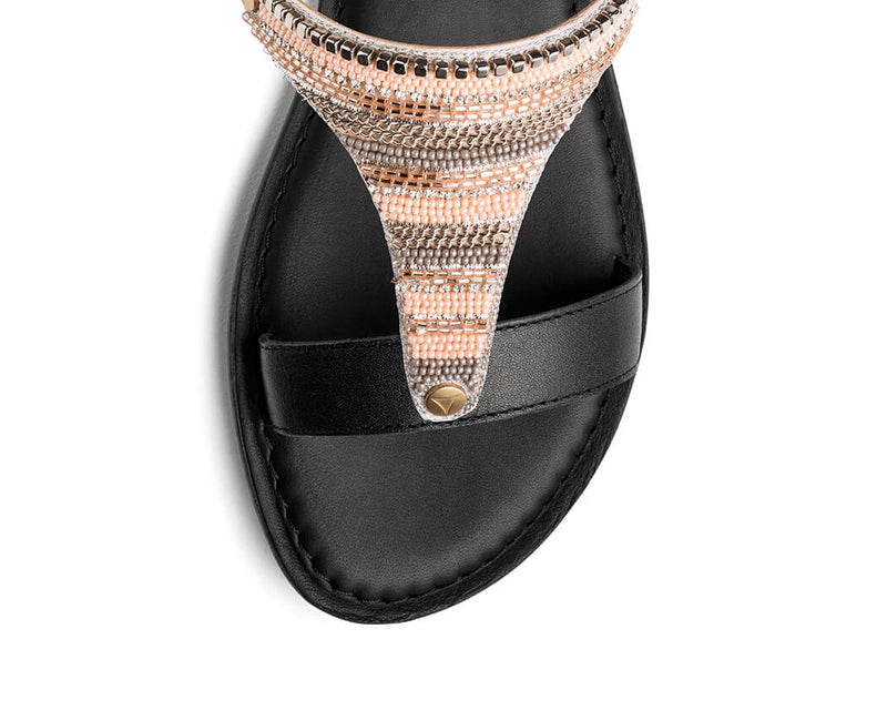 Ethno Beads - Classic Riemen Black
