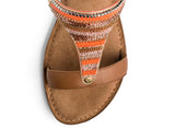 Ethno Beads - Comfort Riemen Cognac