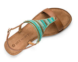 Ethno Beads - Comfort Riemen Cognac