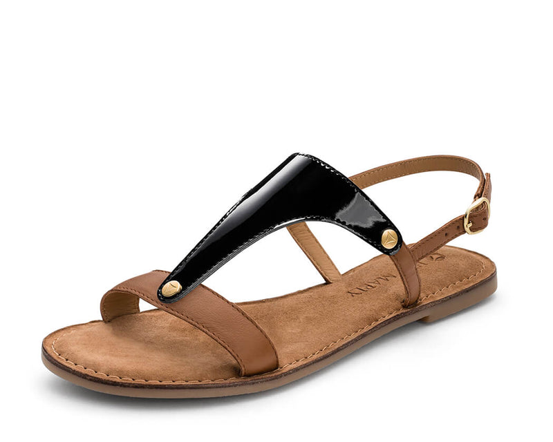City Gloss - Comfort Riemen Cognac