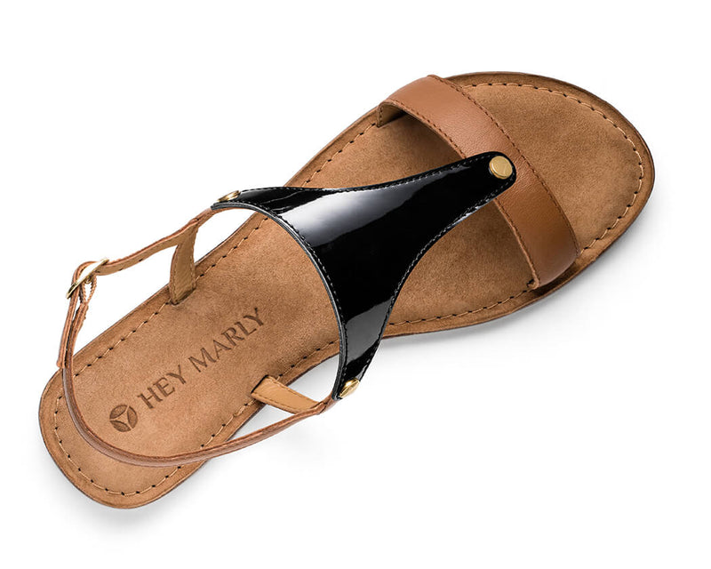 City Gloss - Comfort Riemen Cognac