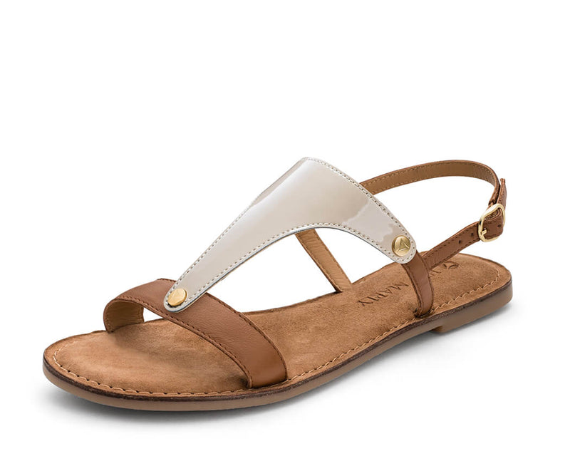 City Gloss - Comfort Riemen Cognac