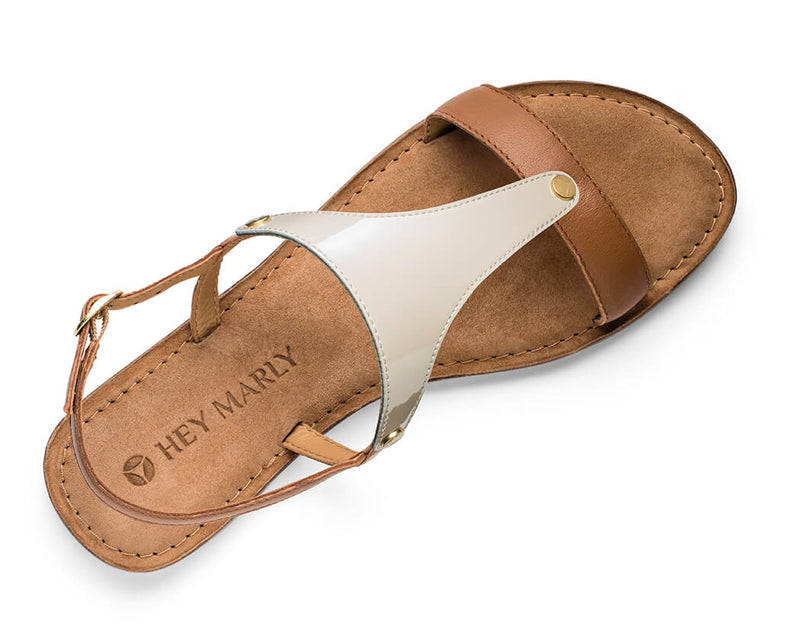 City Gloss - Comfort Riemen Cognac