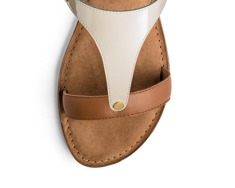 City Gloss - Comfort Riemen Cognac