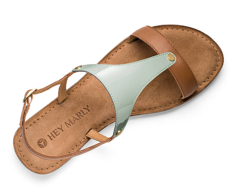 City Gloss - Comfort Riemen Cognac