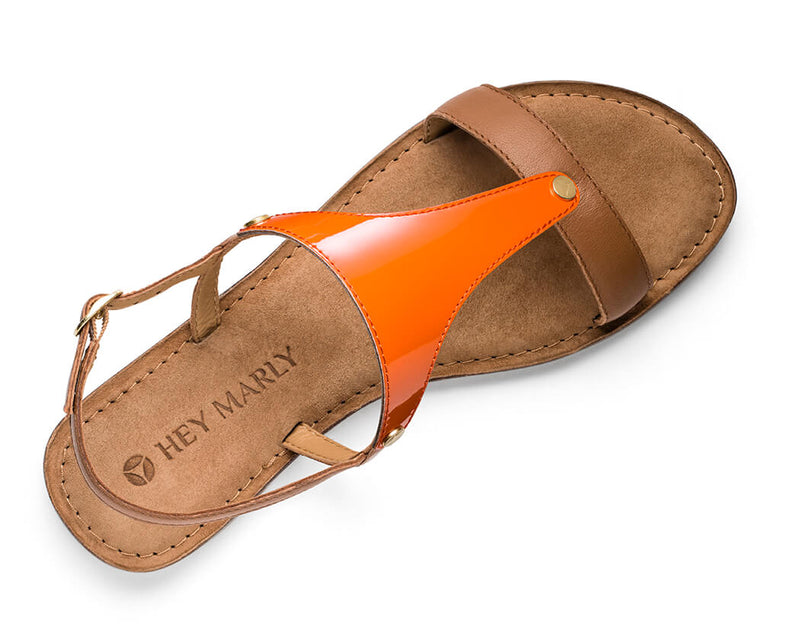 City Gloss - Comfort Riemen Cognac