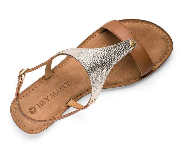 Mars Metallic - Comfort Riemen Cognac