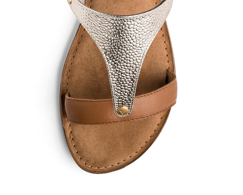 Mars Metallic - Comfort Riemen Cognac
