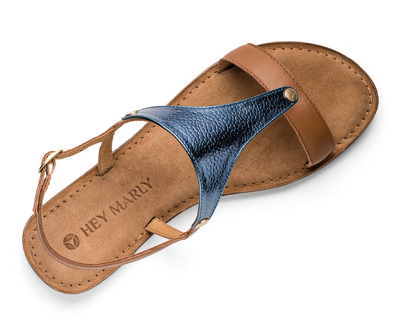 Mars Metallic - Comfort Riemen Cognac