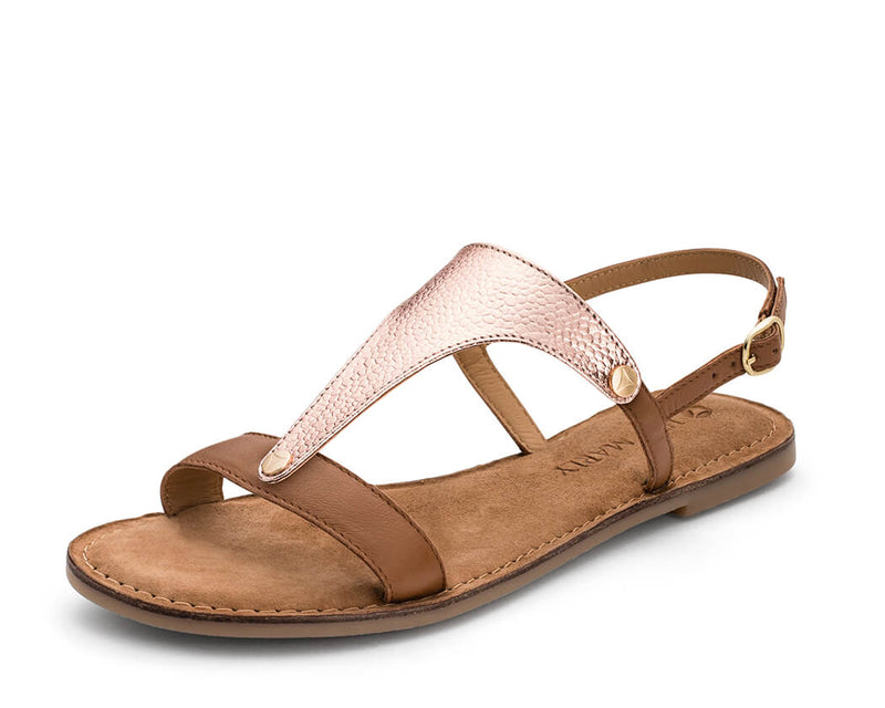 Mars Metallic - Comfort Riemen Cognac