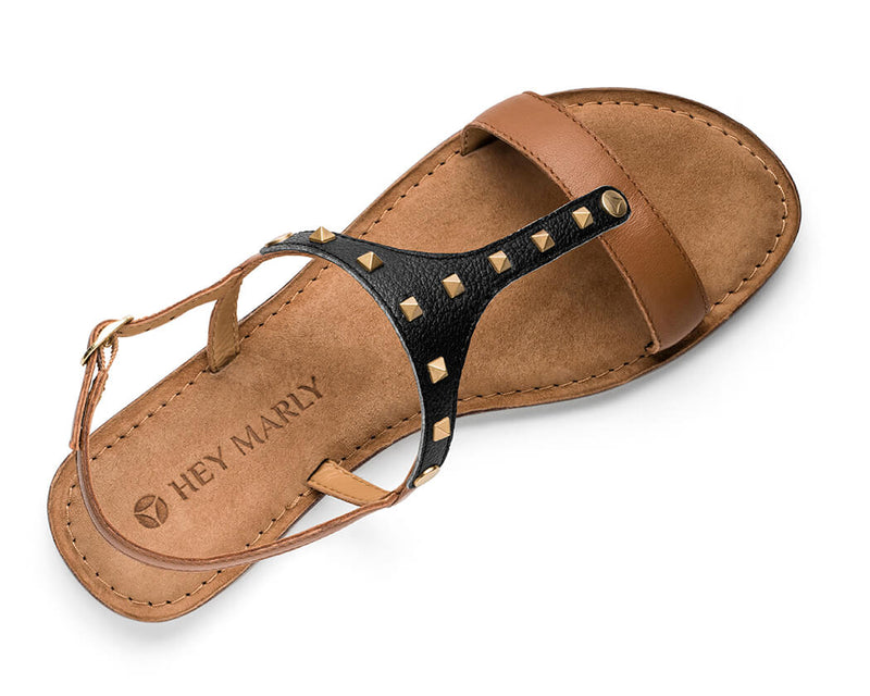 Rock Rebel - Comfort Riemen Cognac
