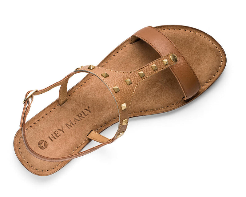 Rock Rebel - Comfort Riemen Cognac