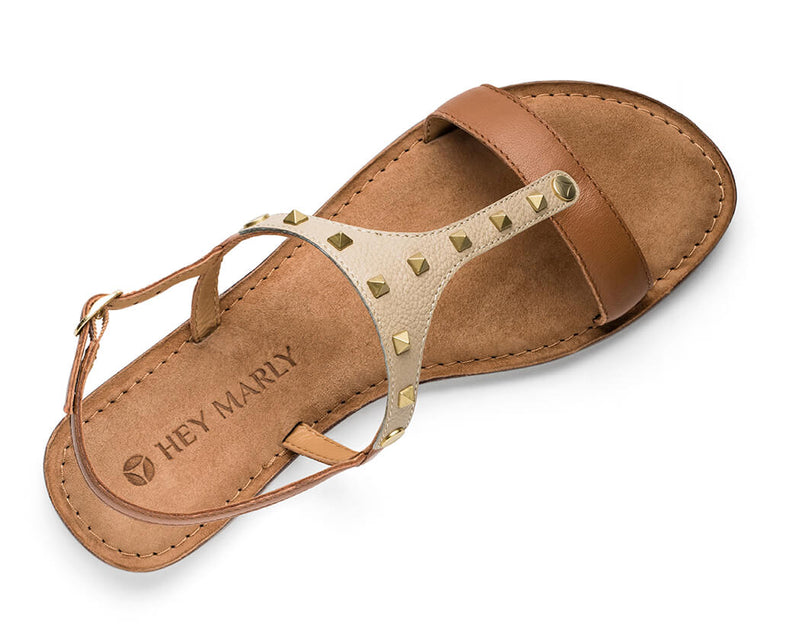 Rock Rebel - Comfort Riemen Cognac